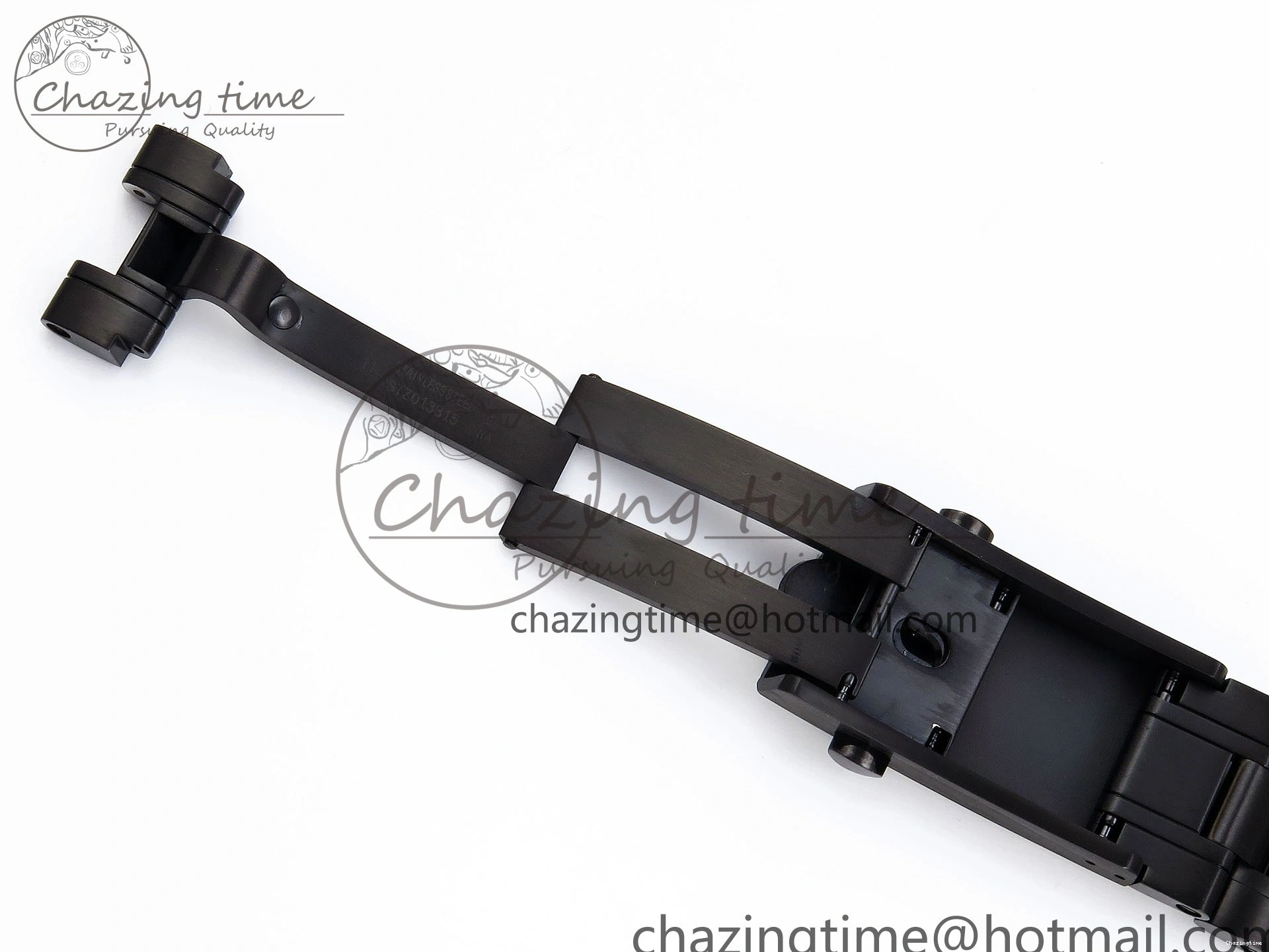 0128 Speedmaster Black Benom PVD Moon RMF Best Edition on PVD Bracelet Lemania HW WrinkleFree 7727